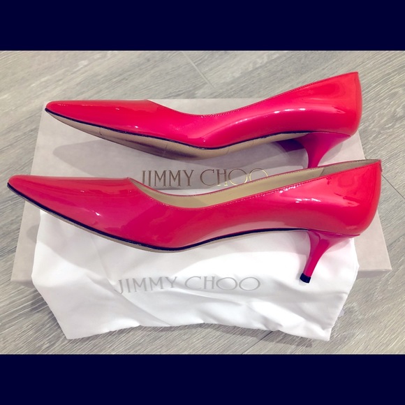 Jimmy Choo Geranium kitten heels 38
